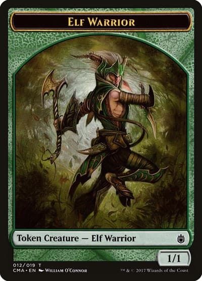 Elf Warrior Token (012)