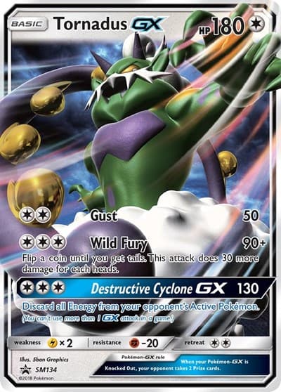 Tornadus GX - SM134