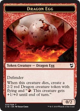 Dragon Egg // Dragon Double-Sided Token