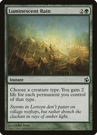 Luminescent Rain