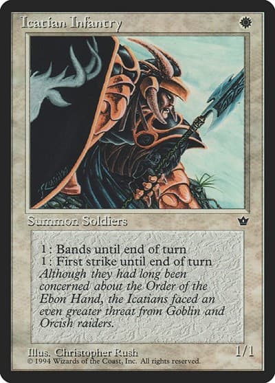 Icatian Infantry (Rush)