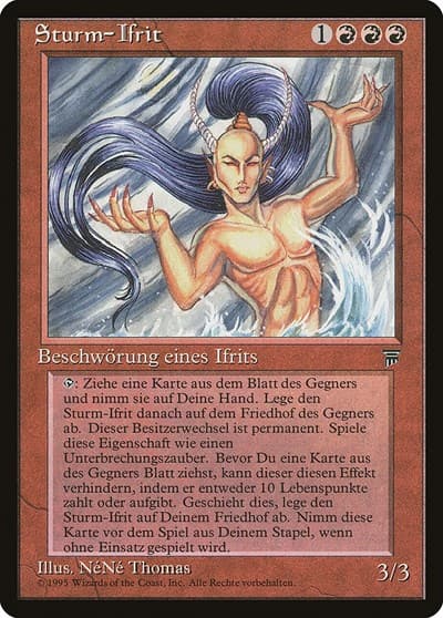 Tempest Efreet (German)- "Sturm-Ifrit"