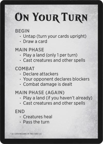 Rules Card (WAR Bundle)