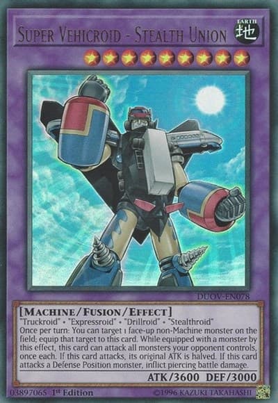 Super Vehicroid - Stealth Union