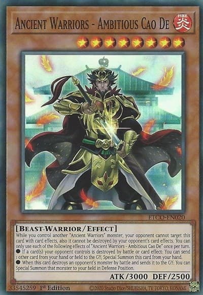 Ancient Warriors - Ambitious Cao De