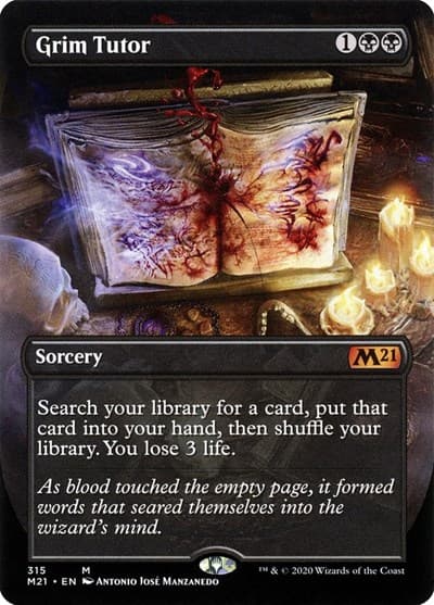 Grim Tutor (Alternate Art)