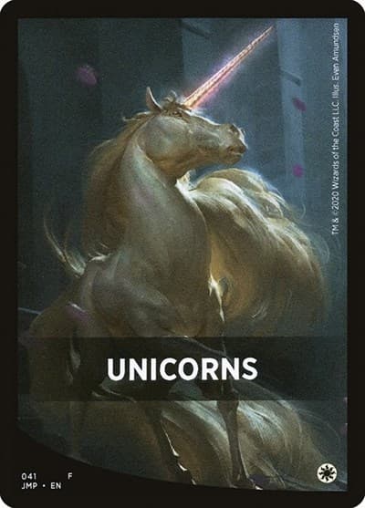 Unicorns Theme Card