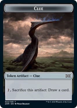 Clue // Germ Double-Sided Token
