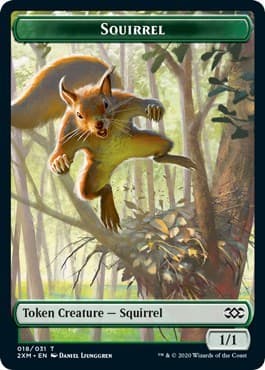 Squirrel // Thopter (008) Double-Sided Token