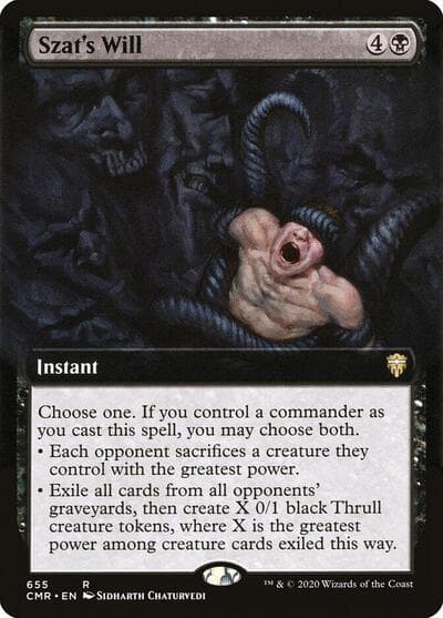 Szat's Will (Extended Art)