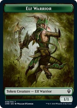 Elf Warrior // Zombie Double-Sided Token