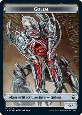 Golem // Thrull Double-Sided Token