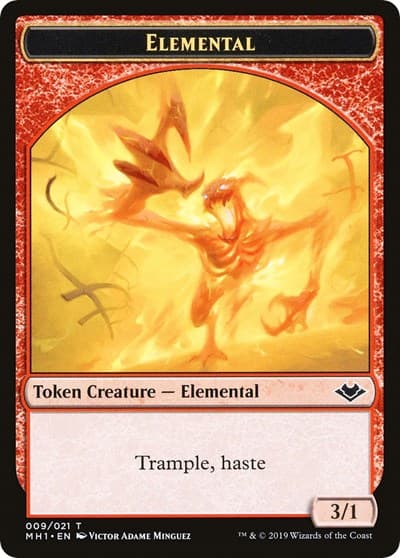 Elemental (009) // Goblin Double-Sided Token