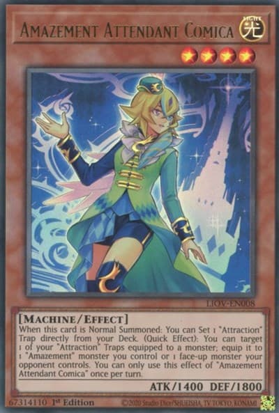 Amazement Attendant Comica
