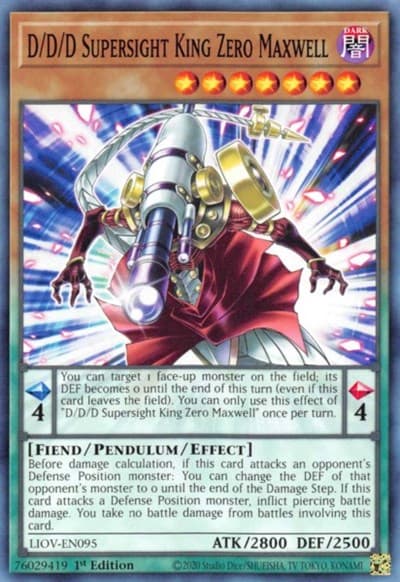 D/D/D Supersight King Zero Maxwell