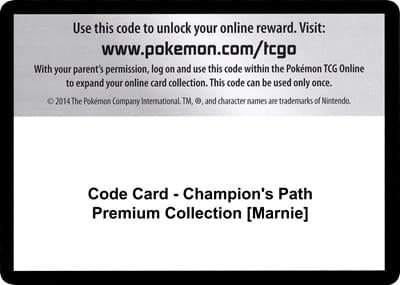 Code Card - Champion's Path Premium Collection [Marnie]