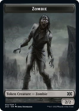 Zombie // Soldier Double-Sided Token
