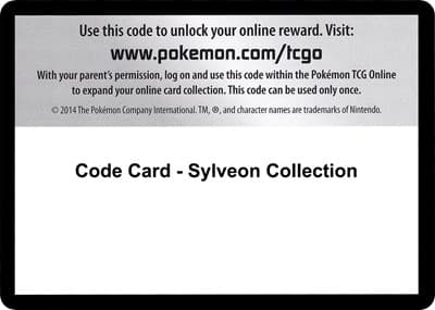 Code Card - Sylveon Collection