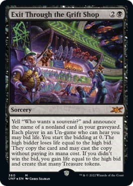 Exit Through the Grift Shop (Galaxy Foil)