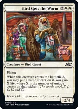 _____ Bird Gets the Worm