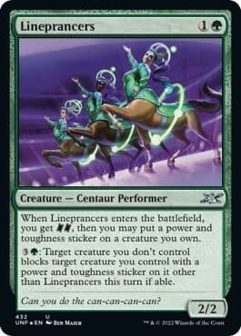 Lineprancers (Galaxy Foil)