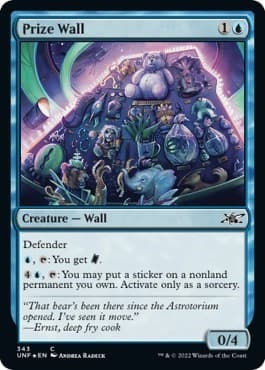 Prize Wall (Galaxy Foil)