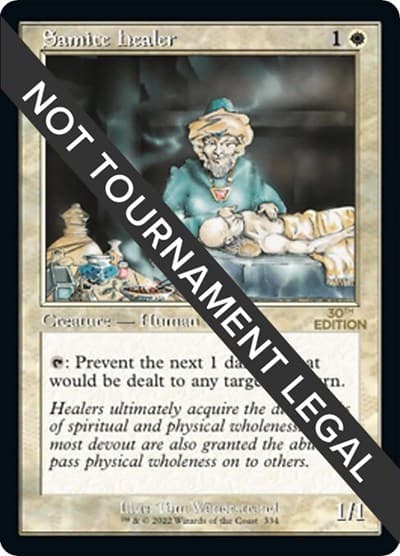 Samite Healer (Retro Frame)