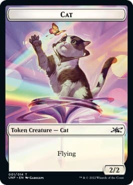 Cat // Treasure (12) Double-sided Token