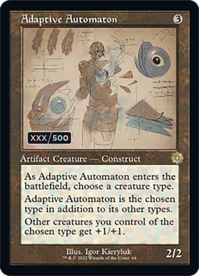 Adaptive Automaton (Schematic) (Serial Numbered)