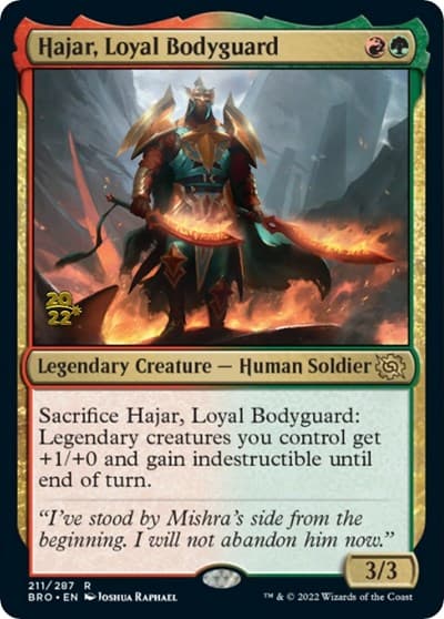 Hajar, Loyal Bodyguard