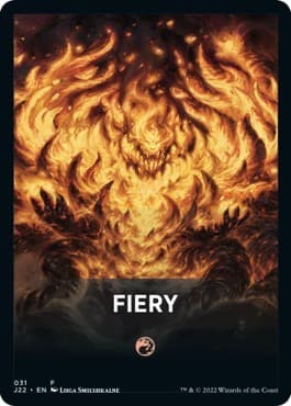 Fiery Theme Card
