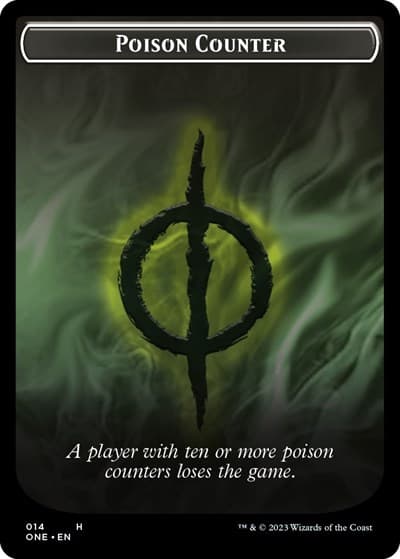 Poison Counter // Beast Double-Sided Token