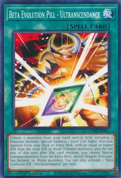 Beta Evolution Pill - Ultranscendance