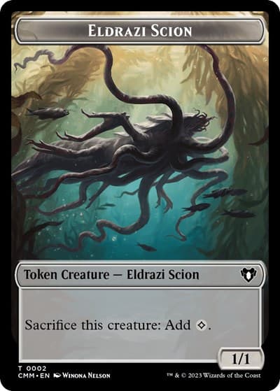 Eldrazi Scion // Dwarf Berserker Double-Sided Token