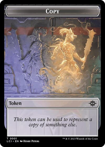 Copy // Bat Double-Sided Token