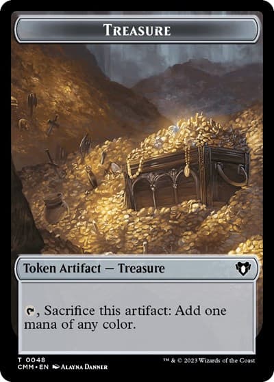 Treasure // Ogre Double-Sided Token