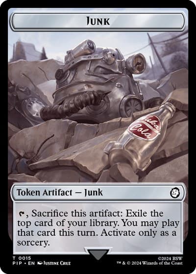 Junk // Treasure Double-Sided Token