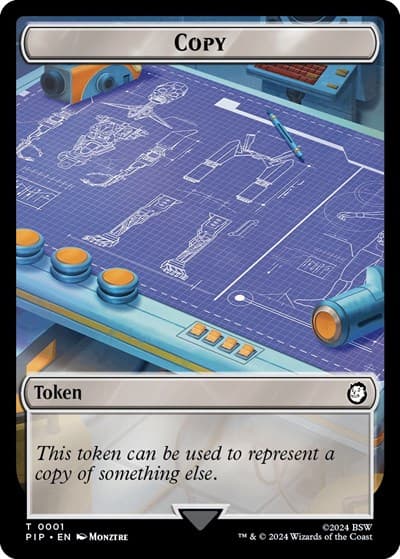 Copy // Treasure (0019) Double-Sided Token
