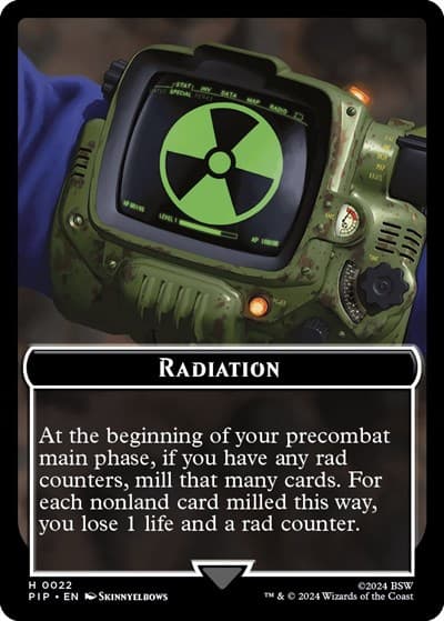Radiation // Squirrel Double-Sided Token