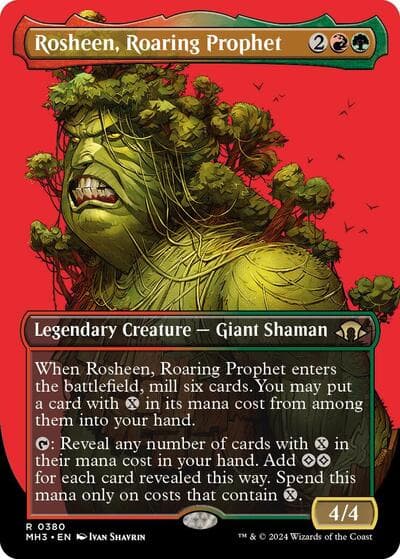 Rosheen, Roaring Prophet (Borderless)