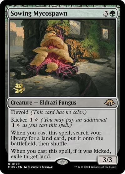 Sowing Mycospawn