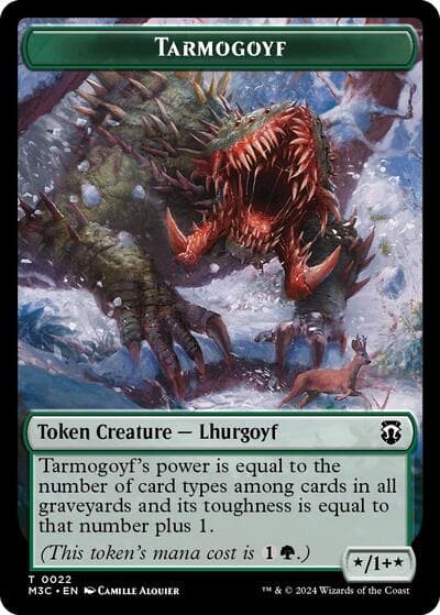 Tarmogoyf // Goblin Double-Sided Token