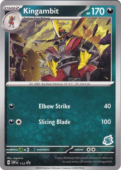 Kingambit - Darkrai Deck