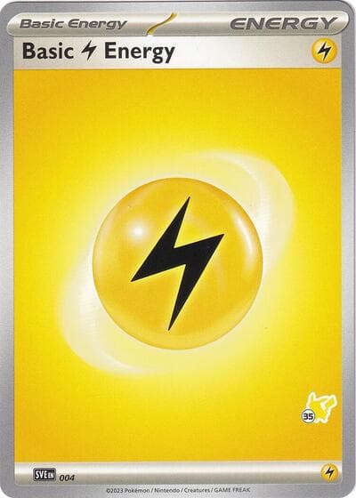 Basic Lightning Energy - Pikachu 35