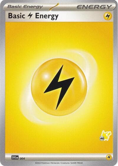 Basic Lightning Energy - Pikachu 48