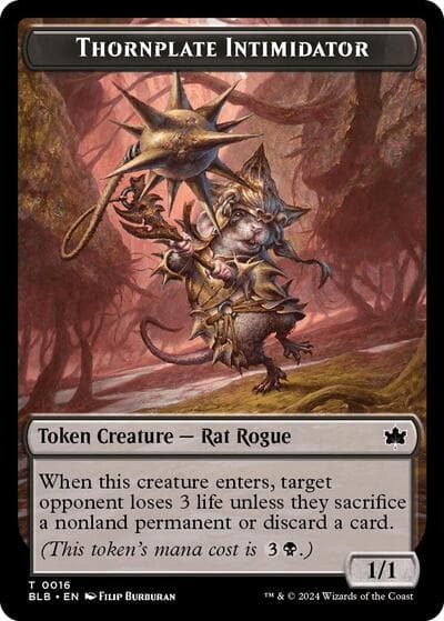 Thornplate Intimidator Token