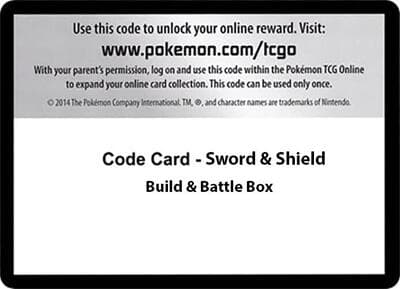 Code Card - Sword & Shield Build & Battle Box