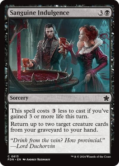 Sanguine Indulgence