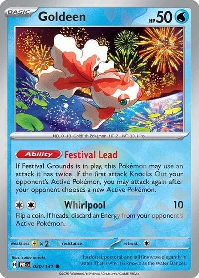 Goldeen (Poke Ball Pattern)