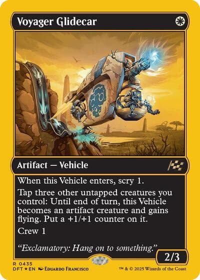 Voyager Glidecar (First-Place Foil)